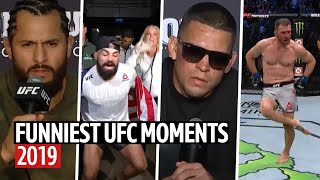 Funniest UFC moments of the year 2019 [upl. by Mauro]