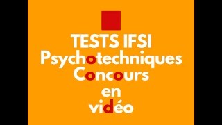 Tests psychotechniques  exercices corrigés [upl. by Quint]