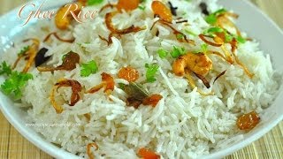 Perfect Ghee Rice Made in Rice Cooker [upl. by Pasahow]