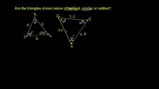 Congruent and Similar Triangles [upl. by Thaddus]