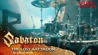 SABATON  The Lost Battalion Live  The Great Tour  Stuttgart [upl. by Nairrad]