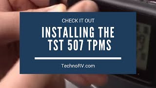 Installing TST 507 Tire Pressure Monitoring System Sensors [upl. by Letsirk]