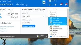 TeamViewer 11  MultiSelect [upl. by Paulsen319]