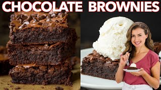 The Best Fudgy BROWNIES RECIPE I Ever Made [upl. by Anamuj235]