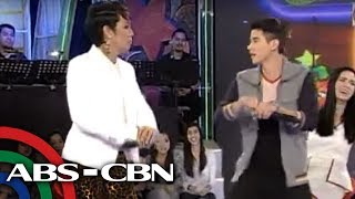 GGV Vice Ganda Mario Maurer dance Gangnam [upl. by Gwendolyn]