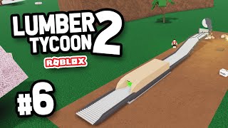 BUILDING MY CONVEYOR SETUP  Roblox Lumber Tycoon 2 6 [upl. by Htebazil]