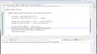Java Basics  IO Part 1  Files and Streams [upl. by Lajet]