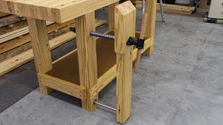 Build a Workbench Leg Vise [upl. by Amarillis]