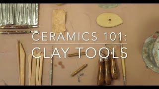 Ceramics 101 Clay Tools [upl. by Darice]