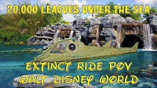 20000 Leagues Under The Sea POV Ride Attraction Disney World [upl. by Latricia729]