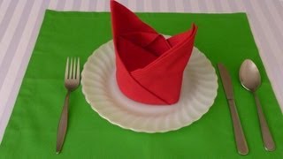 Napkin Folding  The Crown [upl. by Natale]