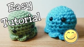 EASY  Octopus Crochet Tutorial  step by step [upl. by Puduns619]