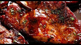 Honey Garlic Pork Chops [upl. by Neirual]