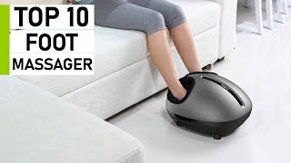 Top 10 Best Foot Massagers to Buy [upl. by Babbie]