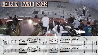 Hebron Band 2022 Alto Trombone Transcription [upl. by Enomed]