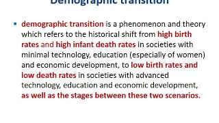 Demography and Vital statistics [upl. by Thais]