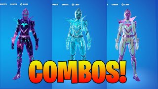 CLEANEST Spectra Knight Fortnite Skin Combos [upl. by Oicul]