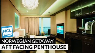 Norwegian Getaway  Haven AftFacing Penthouse Full Tour amp Review 4K  Category H7 [upl. by Itoc]