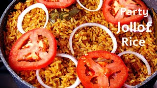 Jollof Rice recipe  Nigerian party jollof rice  Beginner Friendly [upl. by Aimee531]