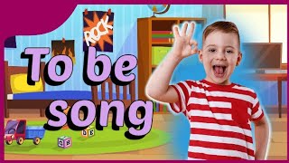 verb to be song  kids song [upl. by Leik]