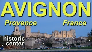 Avignon France  the historic center [upl. by Dnarb931]