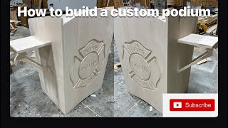 How to build a custom podium [upl. by Einad]