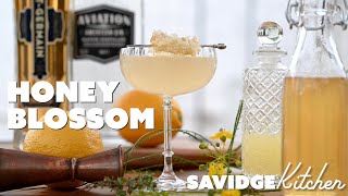 Honey Blossom Floral Gin Cocktail  WORLD GIN DAY [upl. by Lavena]