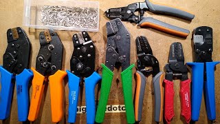 Crimping tool test that I screwed up Read description [upl. by Herwick825]