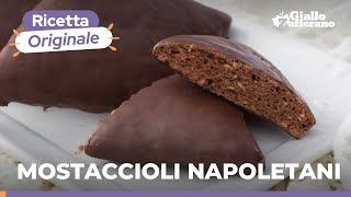 Mostaccioli napoletani RICETTA ORIGINALE [upl. by Airdnahc587]