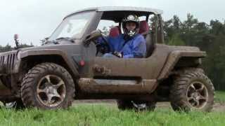 Quadix Buggy 800 4x4 Offroadtest von Jutta Kleinschmidt [upl. by Ruel]