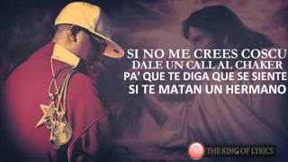 Hector El Father ft Cosculluela  Entre El Bien Y El Mal Letra [upl. by Arodoet]