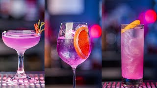 Top 5 Cocktails with Color Changing Gin [upl. by Nitsuga]