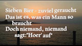 Matthias Reim  Verdammt ich lieb dich Lyrics [upl. by Atilehs]