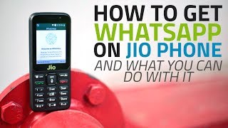 How to Get WhatsApp on Jio Phone  Features and Settings Explored [upl. by Kcirred793]