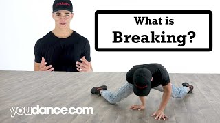 What is BREAKDANCING  The basics  YouDancecom [upl. by Charles]