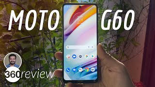 Moto G60 Review 108Megapixel Camera at Rs 17999 [upl. by Albarran]