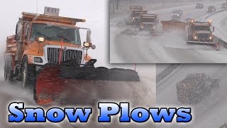 Snowplow action megacompilation Battling winter [upl. by Nimocks]