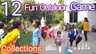 12 Collections Of Fun Outdoor Games [upl. by Shelley]