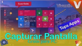 3 Mejores Programas Capturar Pantalla en Windows 10 8 y 7 [upl. by Merle]