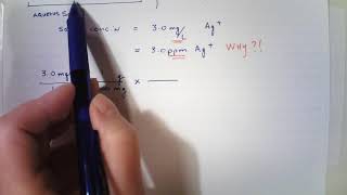 WHY are mg per L units expressed as ppm [upl. by Lipkin]