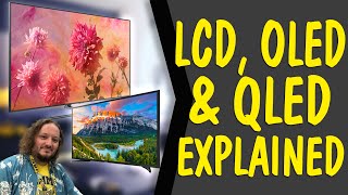 LCD OLED amp QLED explained in 2 MINUTES [upl. by Sundstrom137]