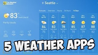 Top 5 Weather Apps for Windows 10 in 2024 [upl. by Anahpos]