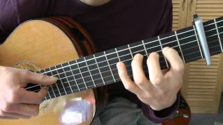 Cours de guitare  Serge GAINSBOURG  La chanson de Prévert 23 Couplet [upl. by Noinatrad]