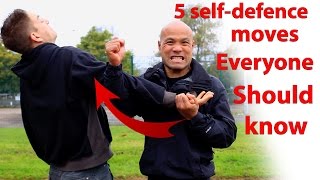 5 Self Defence moves everyone should know  Master Wong [upl. by Fernandez994]