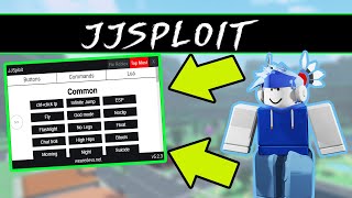 HOW TO GET HACKS IN ROBLOX JJSPLOIT [upl. by Ayatahs468]