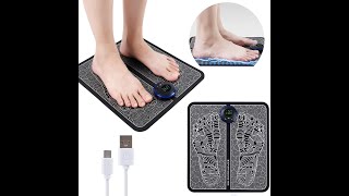 Bino EMS Foldable Portable USB Rechargeable Mat Massager with 12 Frequently Asked Questions [upl. by Eilrac581]