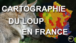 CARTOGRAPHIE DU LOUP EN FRANCE [upl. by Ariada982]