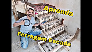 Como Fazer Ferragem da Escada [upl. by Erdrich]