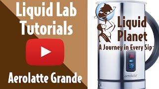 Liquid Lab  Aerolatte Grande Milk Frother [upl. by Ycnaffit]