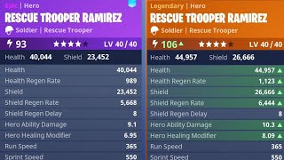 How To Upgrade Rarity Of Gun Hero Defender Survivor In Fortnite Save The World [upl. by Aikas165]